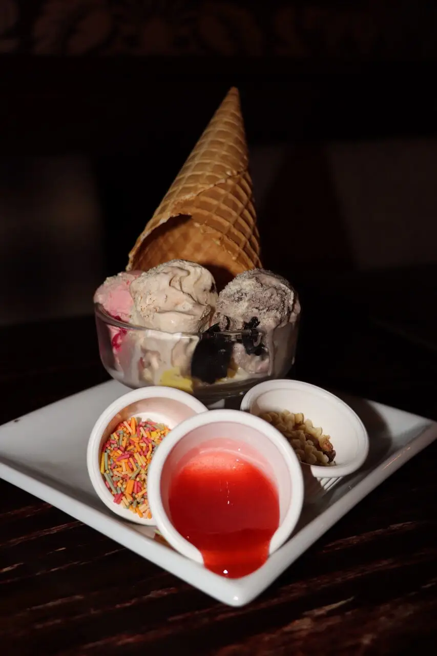 Desserts at The Gamekeeper Scotter